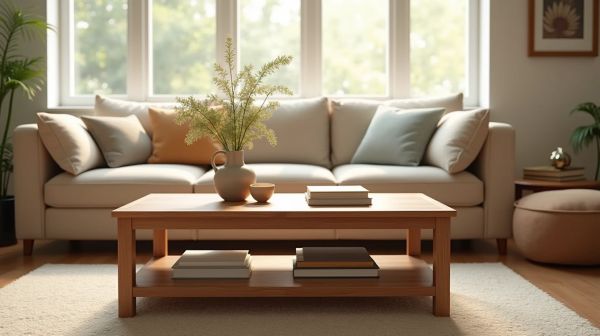 Découvrez les tables basses en bois : charme et fonctionnalité!