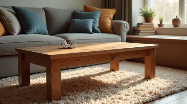 Découvrez les tables basses en bois : charme et fonctionnalité!