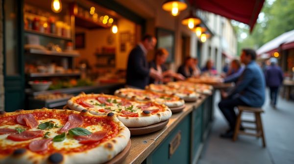 Les meilleures pizzas artisanales au kiosque à Thouars