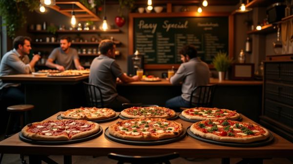 Les meilleures pizzas artisanales au kiosque à Thouars
